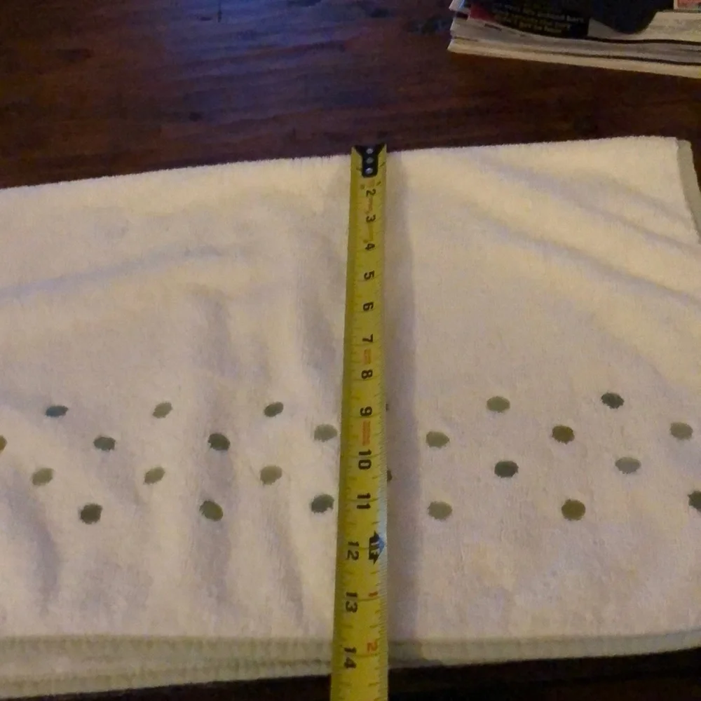 Akova Burp/Baby Cloth Green/White